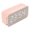 Wireless   Speaker Stereo Sound Noise Cancelling Temperature Display Voice Broadcast FM Radio Mirror Alarm Clock