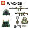 WM6147 Bausteine Actionfigur WM2435 WM2436 WM2437 WM2438 WM2439 WM2440 WM2441 WM2442 Ziegel Zubehör Erwachsene Kinder Spielzeug