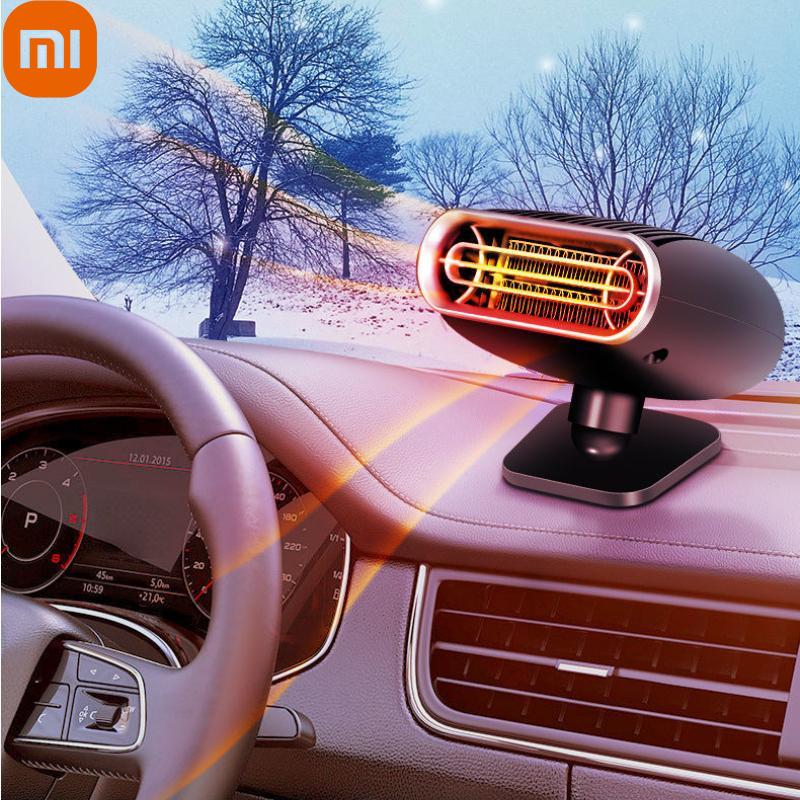 

Портативный автомобильный обогреватель Xiaomi, автоматическое размораживание и запотевание, безопасный теплый вентилятор 12 В 24 В, автомобильный обогреватель для лобового стекла, регулируемый нагреватель на 360 градусов