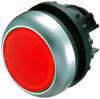 M22-DL-R Illuminated Flat Red Pushbutton with Spring Return