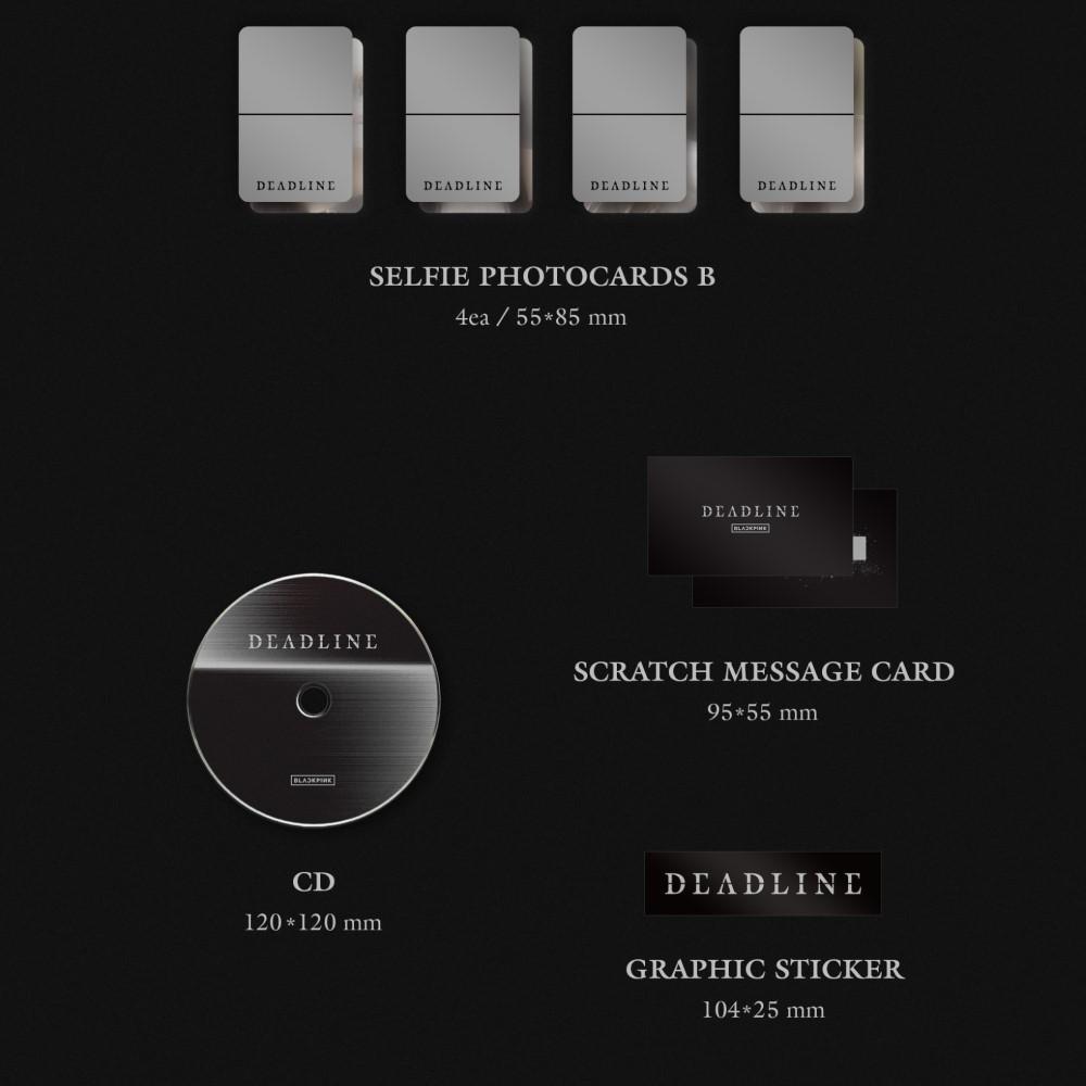 Blackpink 3rd MINI ALBUM [DEADLINE] GRAY Ver.