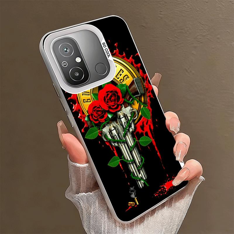 

Band G-Guns N R-Roses Soft Phone Case for Xiaomi Redmi 15C 15 14C 13C 12C Poco X5 X6 X7 Pro X3 F8 F7 Ultra M8 13 12 Cover Back S Xiaomi Poco X6 Pro