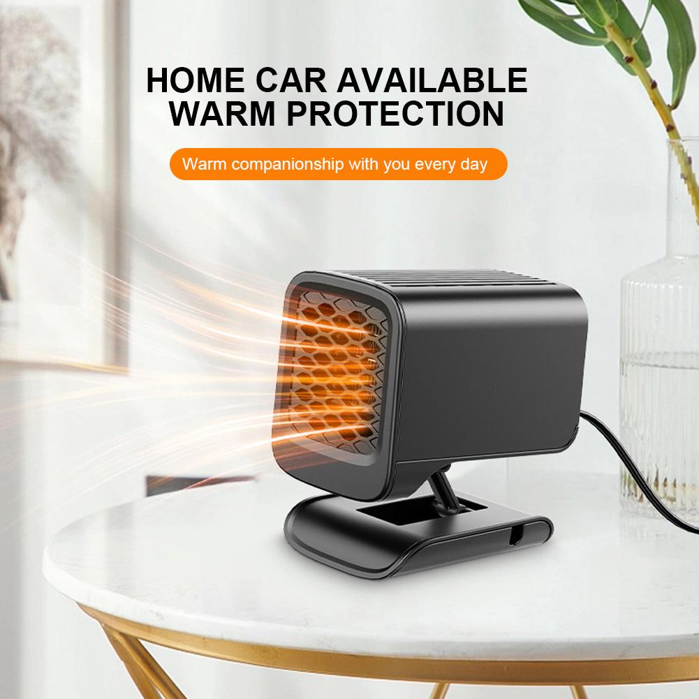 12V Car Defroster Demister Electric Heater Fan 120W Windscreen Defogging Defrosting Heating Essential For Winter Driving