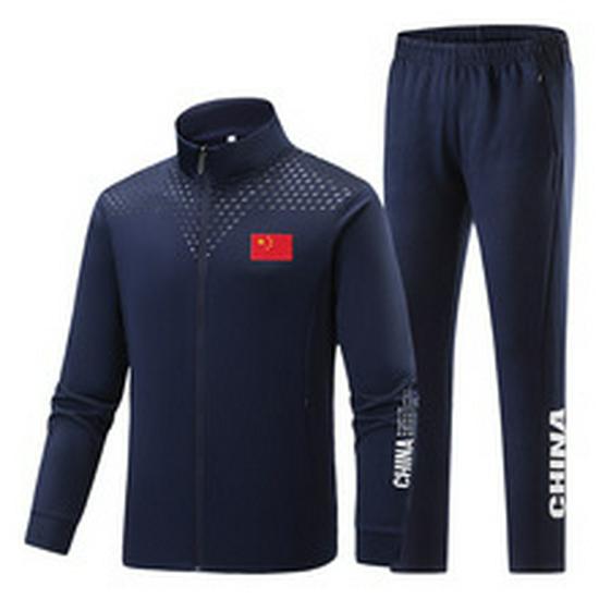 Unisex Spring/Autumn China Team Sports Jacket - Hiking Student and Group National Costume School Uniform