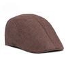 Men's Flat Cap Classic Ivy Cap Breathable Summer Cabbie Hat Lightweight Vintage Driving Gatsby Newsboy Hat