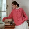 CEST MOIDEW Cest_Pearl Ribbon Knit Pullover Sweater