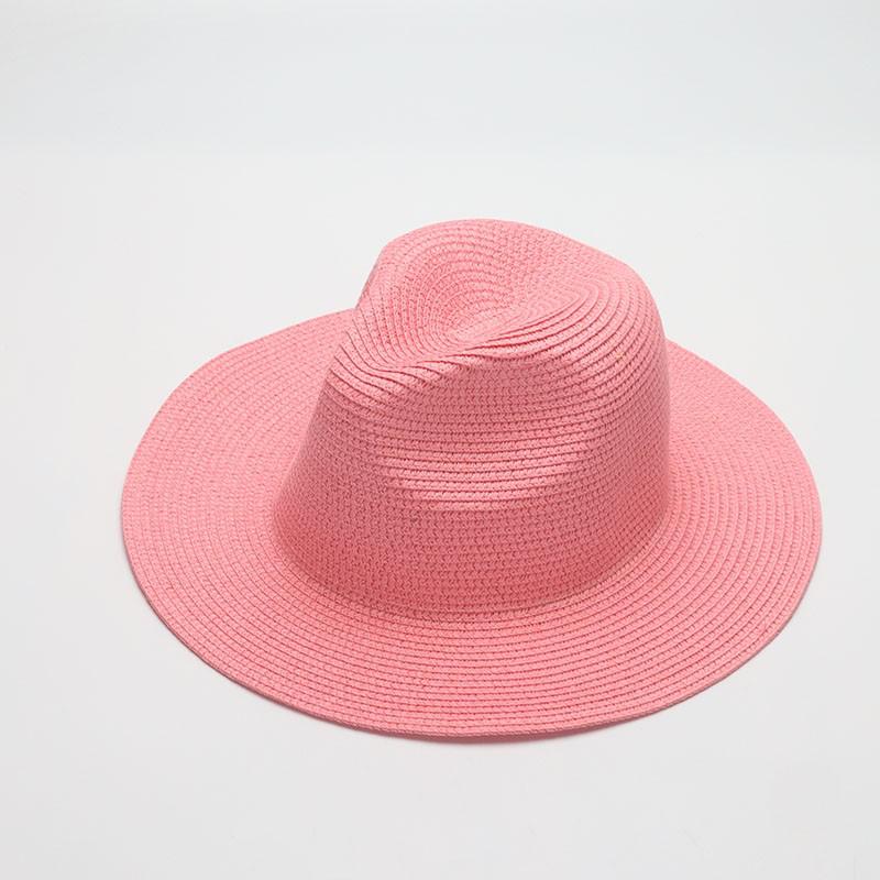 Hat Women Summer Beach Ladies Casual Panama Hat Men Jazz Cap Fashion Sun Hats Female Wide Brim Outdoors Gorro Chapeu Floppy