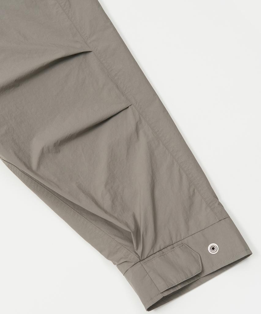 Toffee Utility Fishtail Long Parka (Warm Grey)