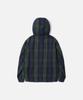 247Series Miller Lane British Cotton Hooded Jacket Blue