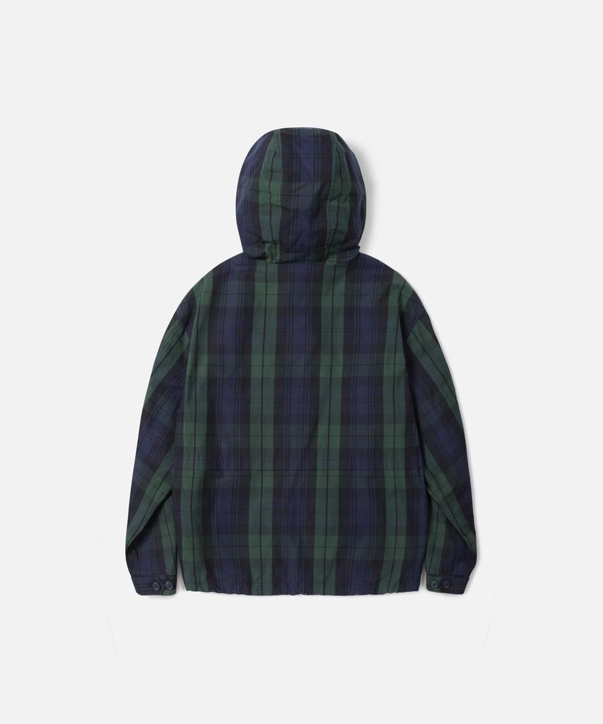 247Series Miller Lane British Cotton Hooded Jacket Blue