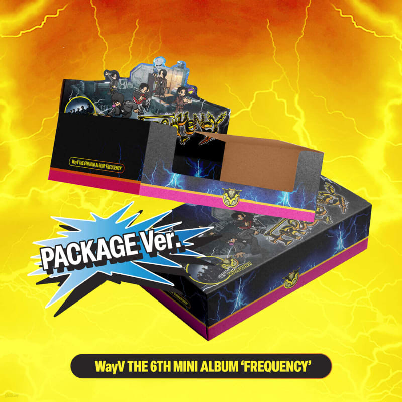 

WayV - 6th Mini Album : FREQUENCY [Package Ver.]