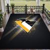 Soft Floor Carpet Pittsburgh Penguins Pattern Area Rug Decorative Mat For Home Room Decoration
