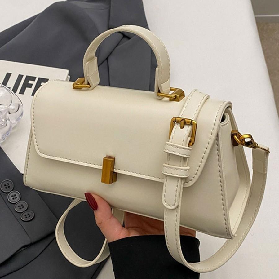 Retro High-end Underarm Envelope Bag Charming Women's Bag Street Style Pu Material