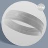 2Pcs Workout Headbands Super Soft Non-slip High Elastic Solid Color Running Jogging Sports Sweatbands