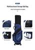PGM Telescopic Hard Shell Golf Bag with Four-Wheel Push and Inverted Club Storage for Men and Women, Airline Check-in Ready.