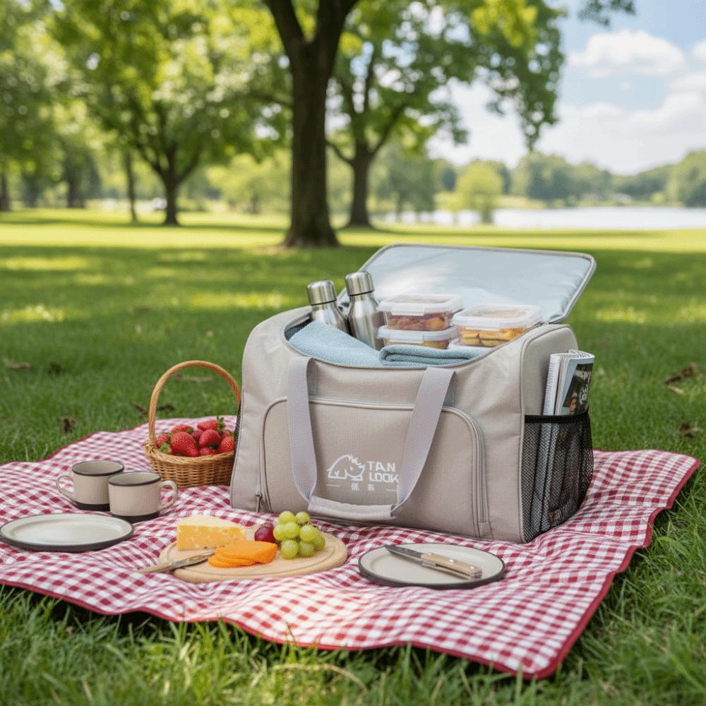Thermal Insulated Cooling Box Large Capacity Thermal Bag Insulated Bag Exploring Outdoor