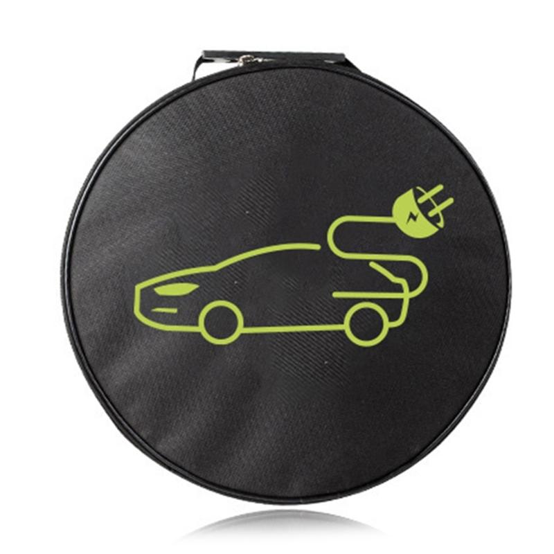 Electric Car Charger Storage Pouch With Shockproof Layer And Zipper Closure Electric Car Charger Organizer