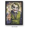 Paint by Numbers Picture with Frame Joker In a Vest 50x70 Cm
