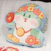 Double Printed Cartoon Face Year Of The Snake Throw Pillow Mascot Toy Cushion