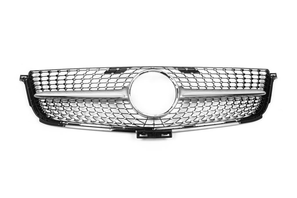 Tuning grill Diamond (for GLE) Med plass for kamera for Mercedes GLE/ML-klasse W166