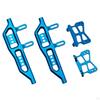 Metal Side Pedal Set Board Step for Axial SCX24 AXI00002 1/24 RC Car Spare Parts