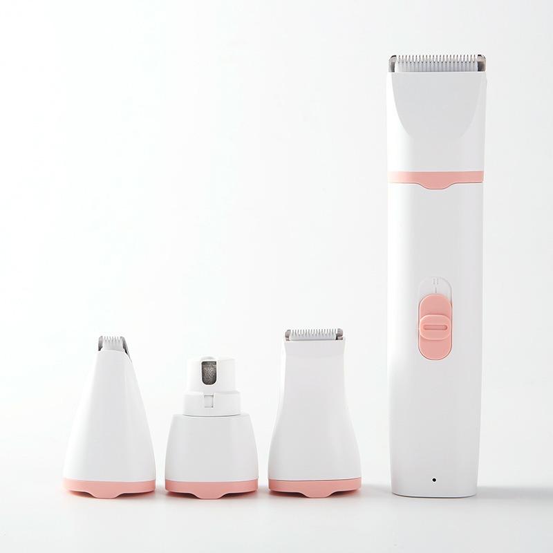 Maszynka do strzyżenia psów Pielęgnacja do szlifierki do paznokci 4 w 1 Bezprzewodowa elektryczna maszynka do strzyżenia zwierząt Cicha praca Akumulatorowa maszynka do strzyżenia zwierząt USB Wytrzymała