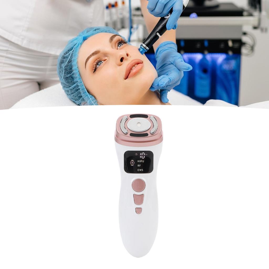 Facial Machine RF Microcurrent Beauty Device Anti Aging Skin Care Equipment for Home Use
