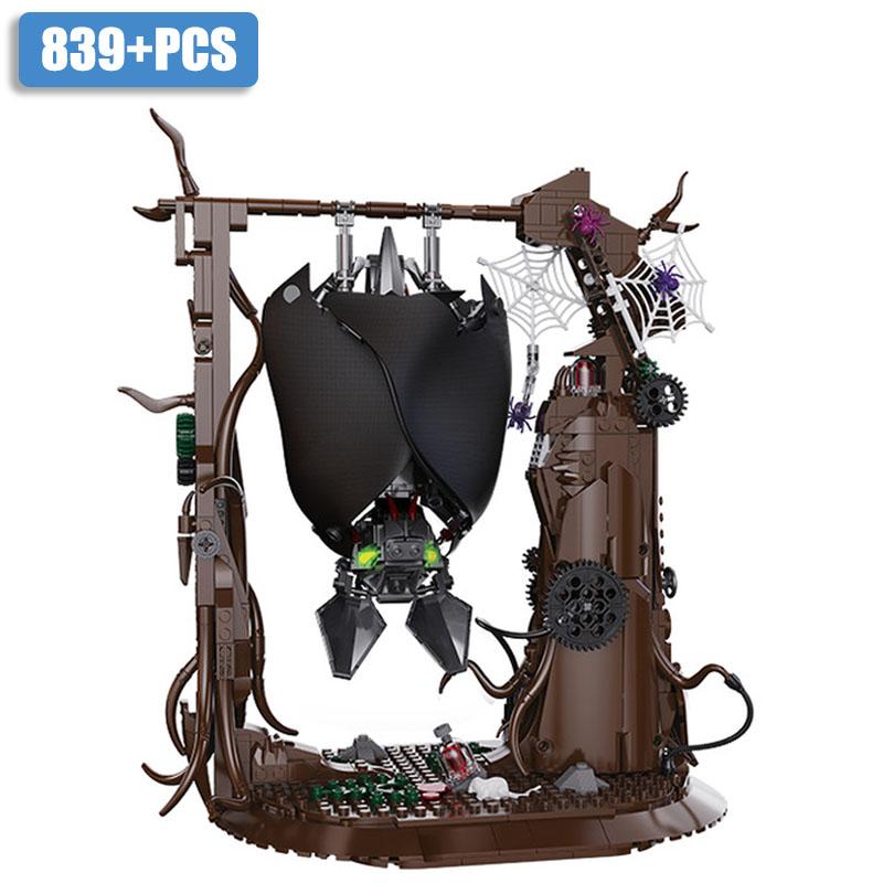 High-Quality Creative High-Quality Moc High-Quality 839Pcs High-Quality Mechanical High-Quality Bat High-Quality Building High-Quality Blocks