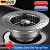 JROR 304 Stainless Steel Kitchen Sink Pop-Up Drain Stopper