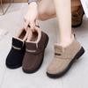 Women's Snow Boots Moccasins Soft Loafers Women's Winter Casual Warm Short Comfort Shoes
