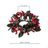 7.87" Candle Ring Wreath Rustic Table Centerpiece for Wedding Birthday
