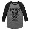 Saved by the Bell Original Tigers Gray Smoke Raglan T-Shirt