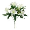 Simulation Flower Realistic Looking Fade-Resistant Faux Silk Cloth Centerpiece Dining Table Fake