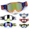 Gogle Motocyklowe Off-road Okulary do Jazdy na Zewnątrz Gogle do Kasku Narciarskiego