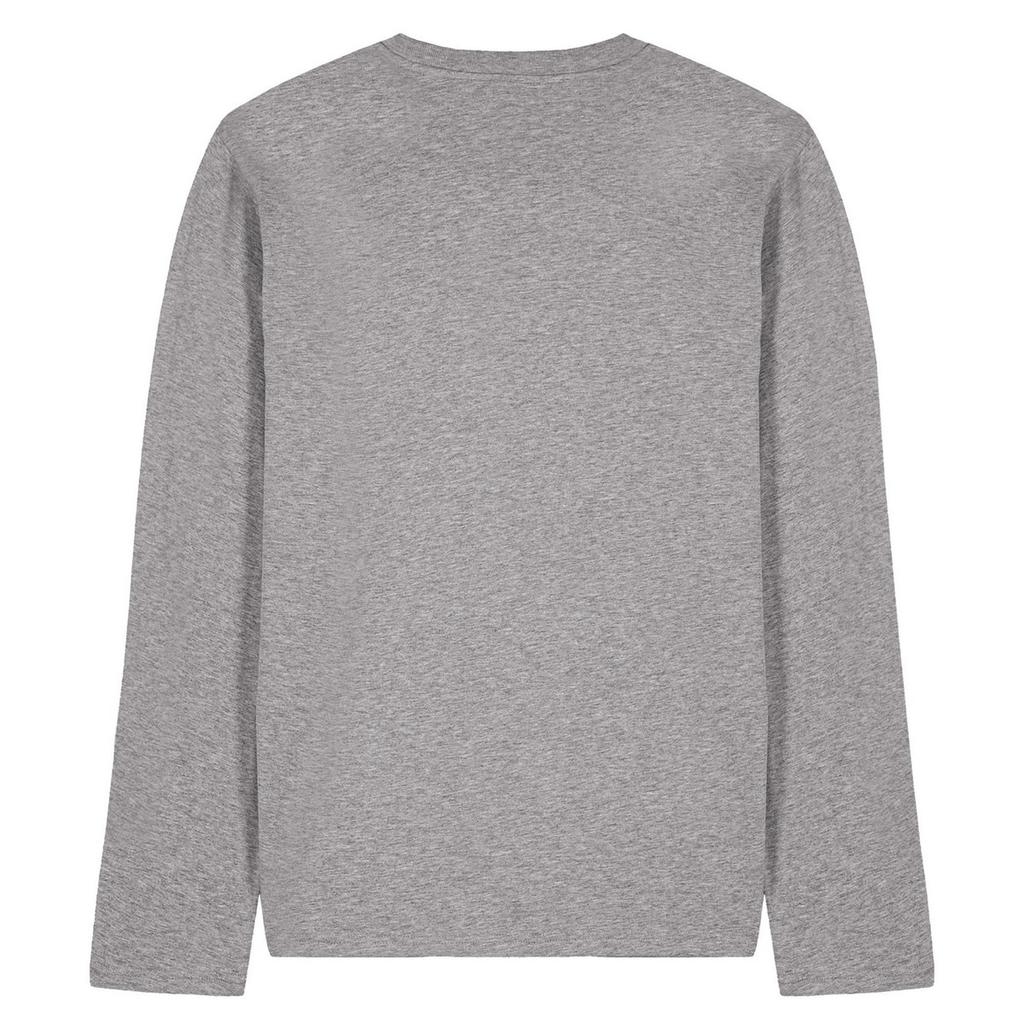 Sesame Street Unisex Adult Logo Heather Long-Sleeved T-Shirt