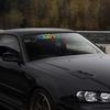 MOST HATED Slogan Car Windshield Sticker JDM Style Auto Body Rear Window Vinyl Decal Car Window Decoration Sticker Accessories