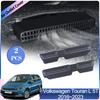 For Volkswagen VW Touran L 5T 2016~2023 Car Air Outlet Cover Exhaust Under Rear Seat Conditioner Ventilation Interior Accessorie