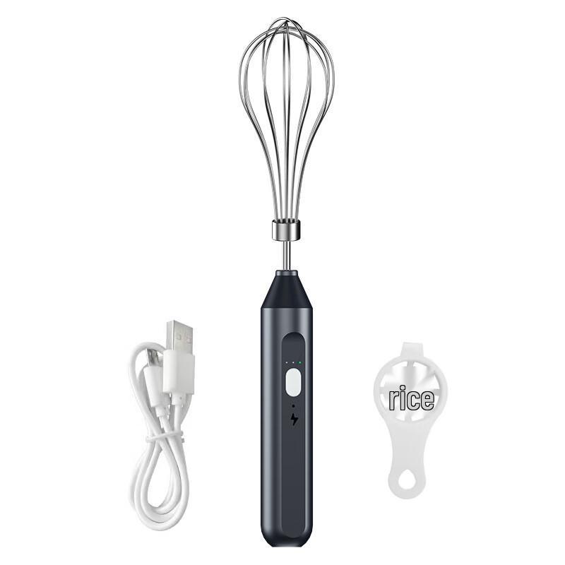Electric Milk Frother and Handheld Whisk