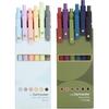 FIOVER Colorful Gel Pens - 6Pcs 0.7mm Multi-Colored Pens, Smooth Writing Coloring Journaling Supplies for Note Taking, Cute Aesthetic Office School