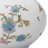 Noritake Yoshino Flower Vase, Approximately 9cm Tall and 9cm Diameter, White Bone China, 1 Piece, T53844/9983