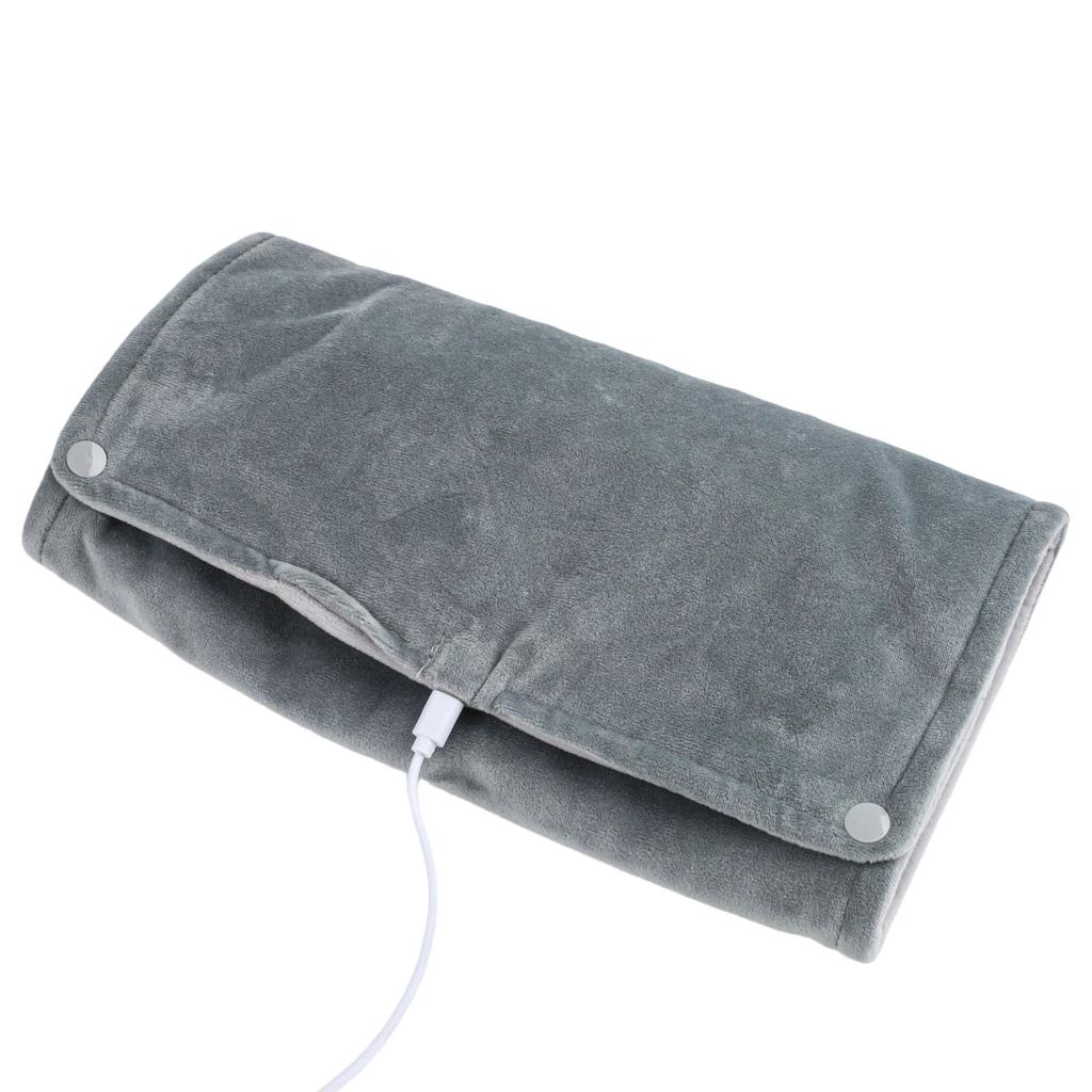 Portable USB Heated Hand Warmer Soft Plush Material for Hands Feet and Body Comfortable Heating Pad for Cold Conditions