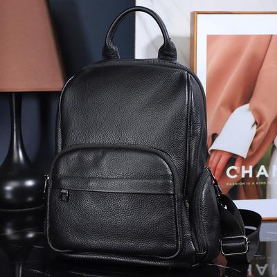Bag Women's Backpack All Fashion Soft Leather Women's Backpack Leisure Travel Bag