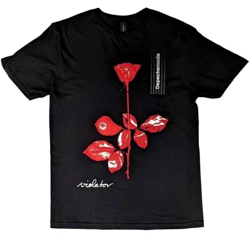 New Authentic Depeche Mode Violator Retro Lightweight Band Black Shirt SML2XL Unisex T-Shirt S