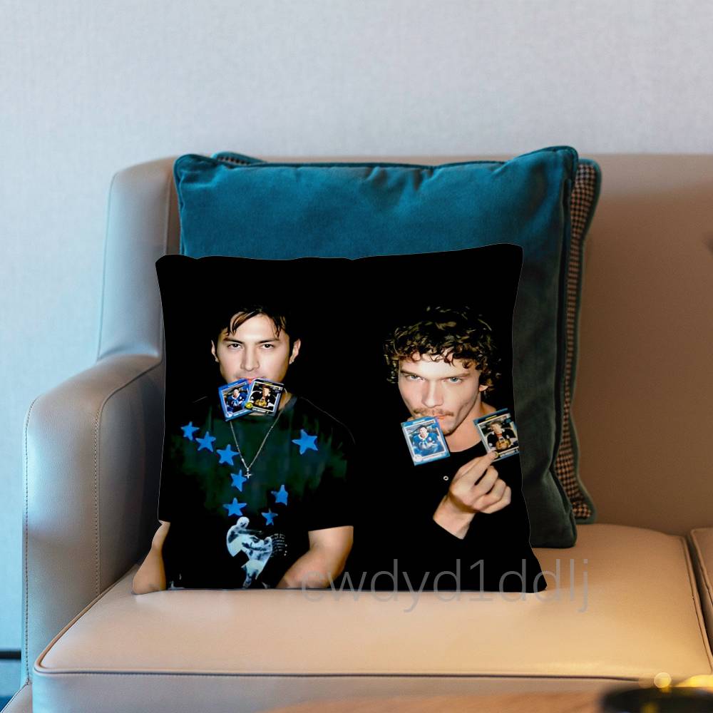 H-Heated Rivalry Popular Pillow Case Short Plush Sofa Decorative Gift Home Double-sided Printing Cushio