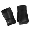 1 Paar Unisex-Trainingsboxhandschuhe für Erwachsene, Free Fight Sanda Muay Thai Boxhandschuhe, 10 oz, Schwarz