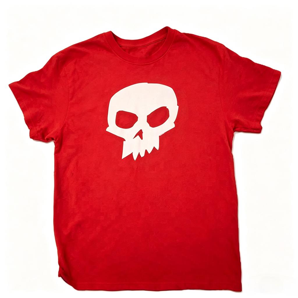 Streetwear YK Tee Bold Simple Skull Front Graphic T Shirt Oversized Emo Punk Style Soft Cotton Daily Unisexs and Womens Tee