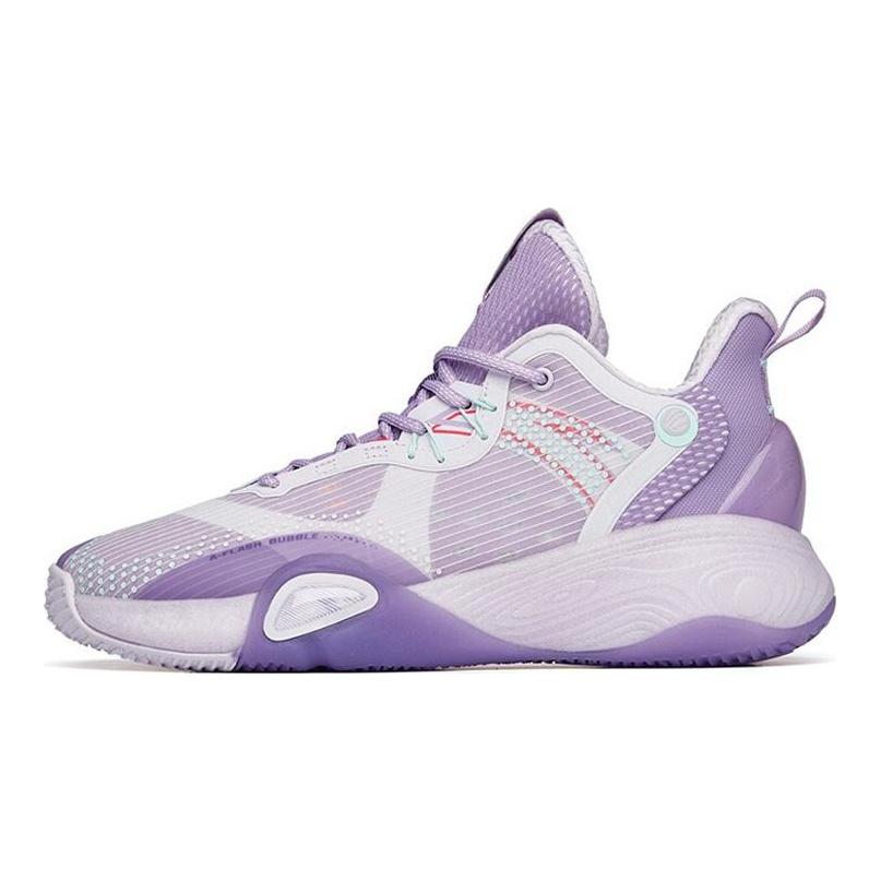 Anta Bubble Bomb Textile, TPU Cushioning Slip Resistant Abrasion Resistant Breathable Low Top 112211603Q-2
