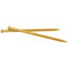 Knitting Needles - Creotime - Ref 42294 - Bamboo - Brown - Good Quality