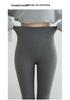 Women's High-Waist Wool Leggings: Warm, Seamless, Thickened, Plus Velvet, Slimming Cotton Pants for Autumn and Winter.