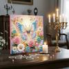 Pearl Gem Diamond Art Painting Kit with Frame 25x25cm Diamond Dots Pearl Gem Painting for Adults & Beginners Home Wall Decor
